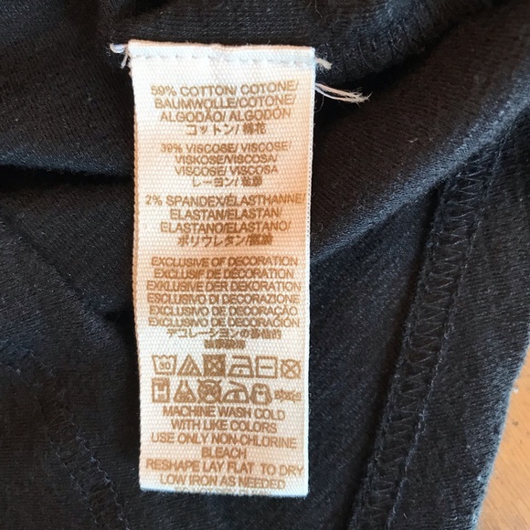 Free People black lace up blouse - Picture 8 of 8